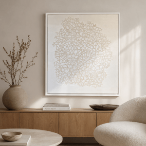 Net on fabric