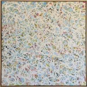 Pale Blue Scarf by Gregory Ladner